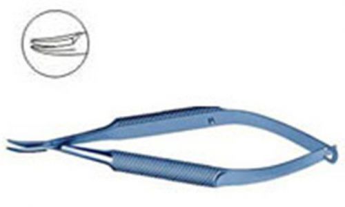 Needle holder barraquer curved without lock for ophthalmic Titanium INFUMED_HUB