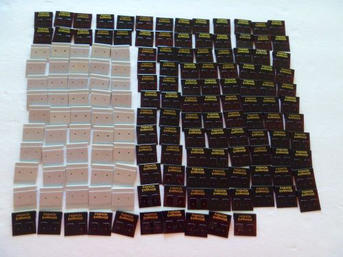Lot of Earring Display Cards 153 Hanging Cards 1&#034; x 1&#034;
