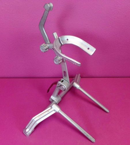 Omi mayfield neuro surgical headrest horseshoe, a2001 ultra base &amp; retractor arm for sale