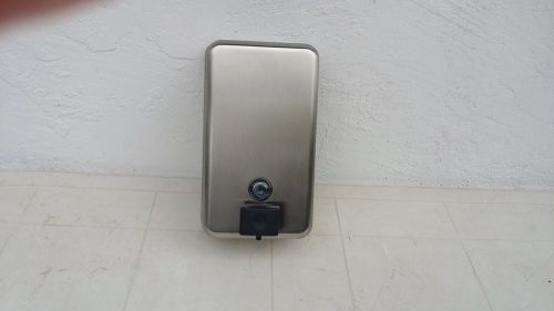 Bobrick Model 2111 Soap Dispenser, Stainless Steel, Wall Mounted