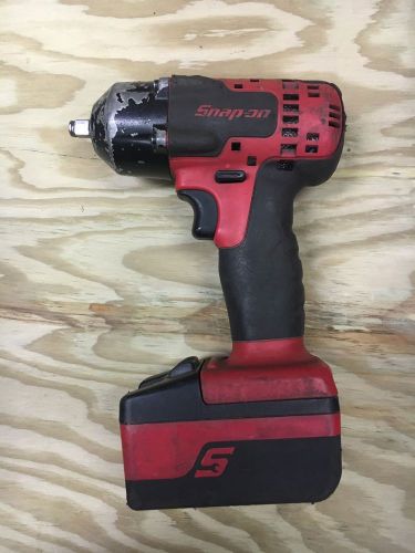 Used Snap On CT 8810 3/8&#034; Impact, 18v With 1 Battery
