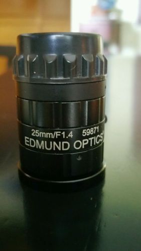 EO Edmund Optics Focal Length Lens 59871  1.4-16  25mm  F1.4