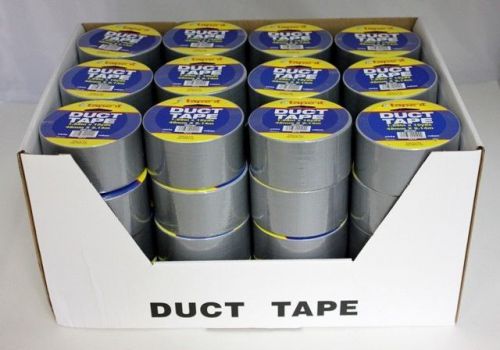 Wholesale Bulk Lot 48 Tape It Silver Duct Tape 1.89&#034; x 10 Yards