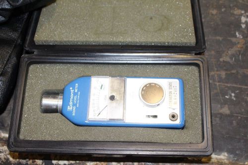 EDMONT SOUND LEVEL METER 60-510 WITH CASE