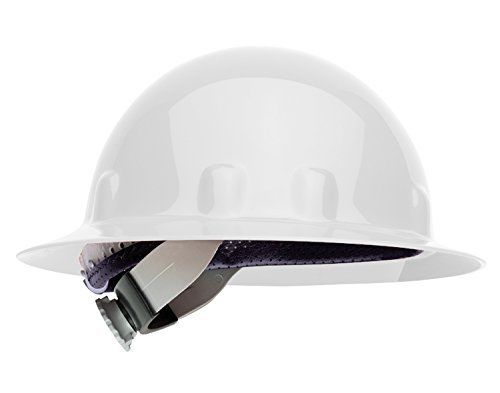 Fibre-Metal by Honeywell E1SW01A000 Super Eight Full Brim Swing Strap Hard Hat,