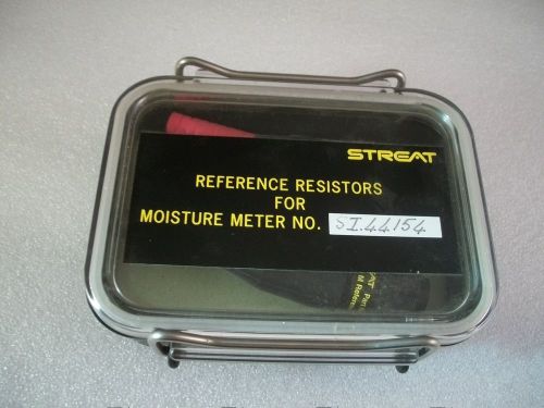Streat Reference Resistors for Moisture Meter 100M Ohm and 1 G SI 44154