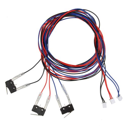 3pcs limit endstop mechanical printer switch with cable for reprap 3d printer for sale