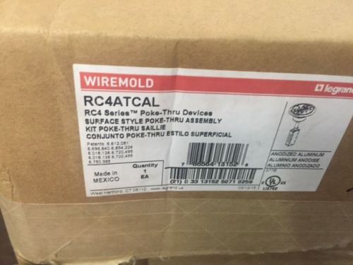 Wiremold RC4ATCAL RC4 SeriesPoke-Through device (NEW)