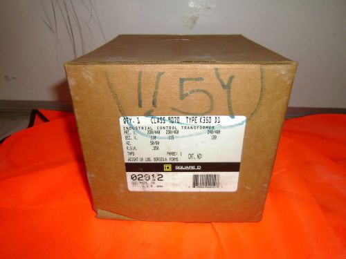 SQUARE D TRANSFORMER CLASS 9070 TYPE K350 D1  NOT OPENED