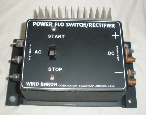Power Flo Switch / Rectifier 750W - Wind Baron Corporation   *WORKING*