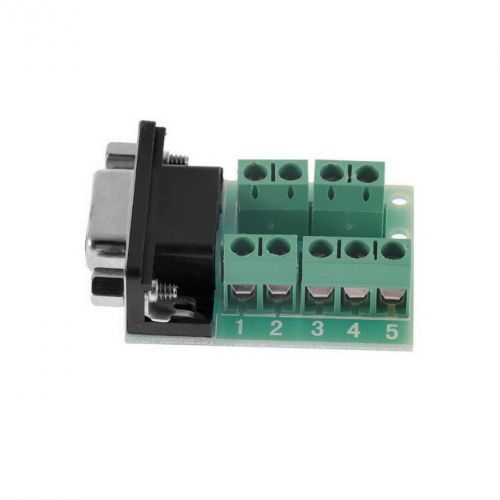 DB9-M9 DB9 Nut Type Connector 9Pin Female Adapter Terminal Module RS232 LU