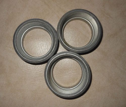 3 crouse hinds re76 conduit hub reducers 2-1/2 to 2&#034; explosion proof usa for sale