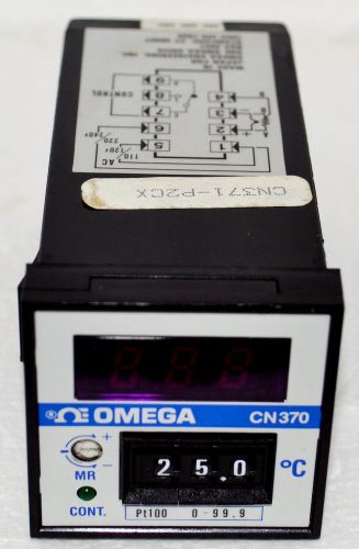 OMEGA TEMPERATURE CONTROLLER CN371-P2CX - CN370 SERIES
