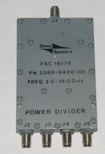 4-Way Power Divider 2,0-18,0 GHz Omni Spectra FSC 16179