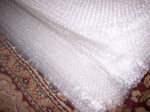 100 sq. ft. square feet small bubble wrap (fine, extra soft, in &#034;bags&#034;)