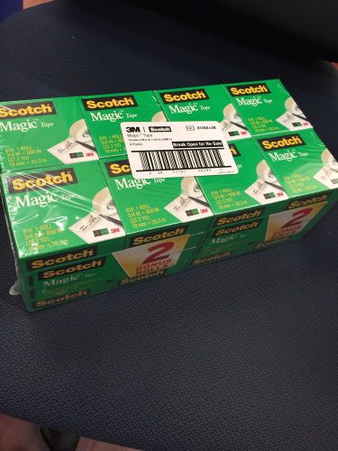 New 32 rolls scotch tape 810 3/4 in x 800 in (22.2 yd) for sale