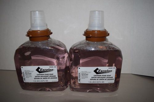 Excelon Lavender Foam Soap E5361-02 1.2L (40.5 US FL OZ) 2 Units