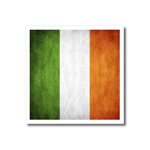 3dRose LLC ht_28254_1 Ireland Flag Iron on Heat Transfer Paper, 8 by 8-Inch New