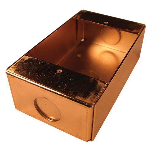 D370b security door holder electrical box brass finish for sale