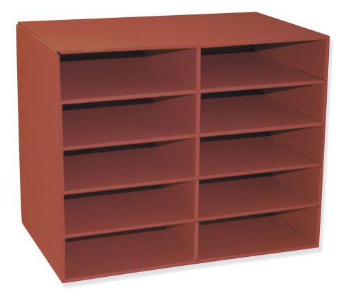 Classroom Keepers 10 Shelf Organizer Red