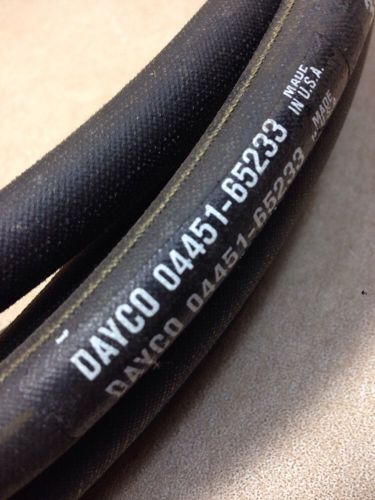 Dayco 04451-65233 round endless belt 9/16&#034;x 233&#034; solid black rubber for sale