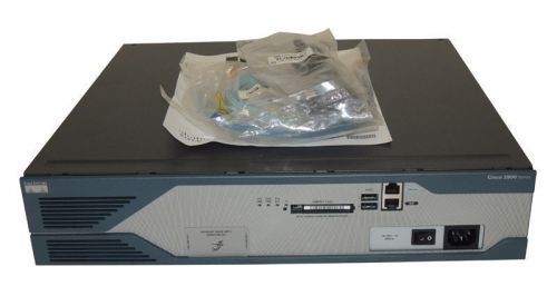 Genuine cisco 2821 gigabit router 2-port 128mb flash 2800-series v05 / warranty for sale