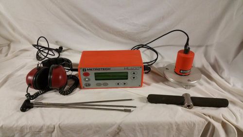 MetroTech HL400 ground microphone water leak detector locator ready2use