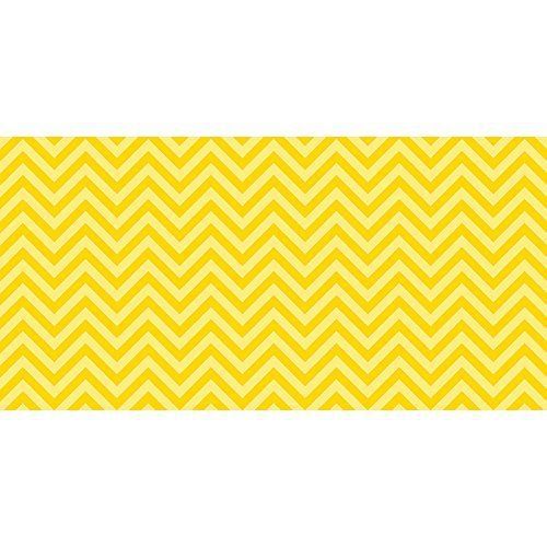 Pacon Fadeless Designs Paper  Chic Chevron-Yellow  48 x 50 Inches (55805)