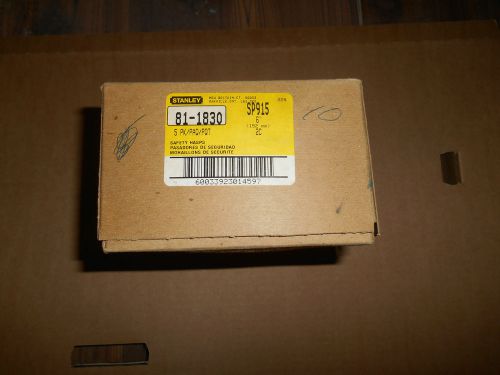 Stanley Safety Hasp 81-1830 &#034;BOX of 10&#034;