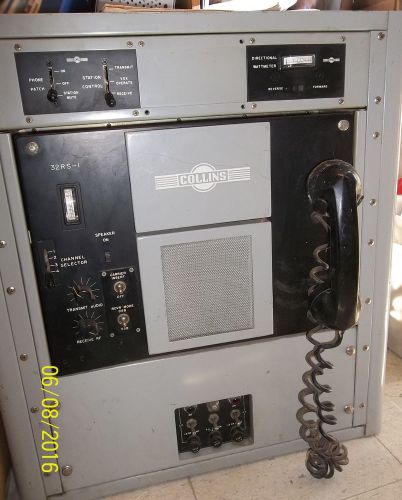 Vintage Collins 32RS -IC Transceiver Radio KWM-2 100 watts 4 channel