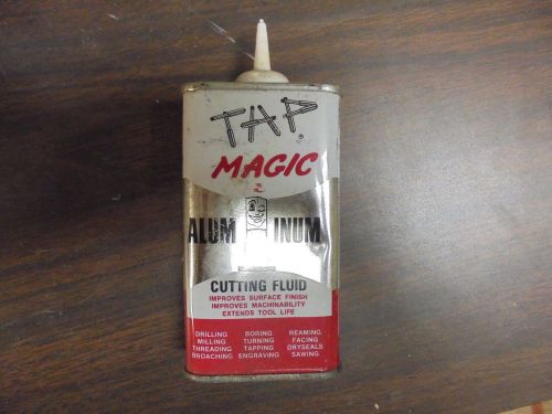 Vintage tap magic aluminum cuting fluid improves surface finish extends tools for sale