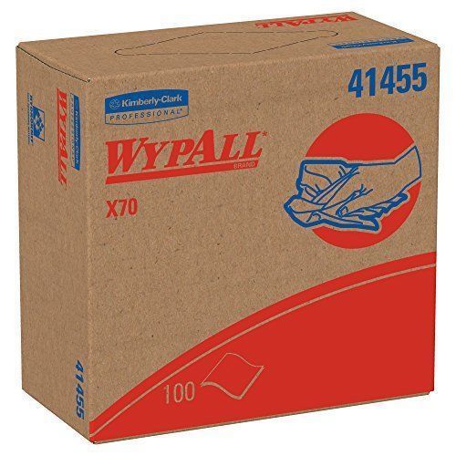 (2 BOXES) #41455 WYPALL  9.1&#034; x 16.8&#034; WHITE 100/BOX