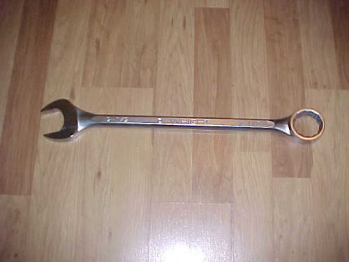 Very Nice Slightly Used WRIGHT 2 1/2&#034; Open Box End Combination Wrench Made In US