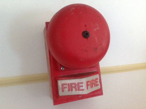 Simplex Fire Alarm Bell Strobe Audible Signal Operator, 2901-9322 Vintage