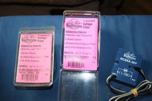 2 New R-K Electronics Transient Voltage Filters RCS5A-30V FREE SHIPPING