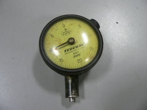 Federal B6K Dial Indicator Gage .0005&#034; Gauge