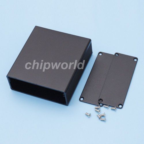 74*29*80mm black pcb instrument shell steady aluminum box for battery for sale