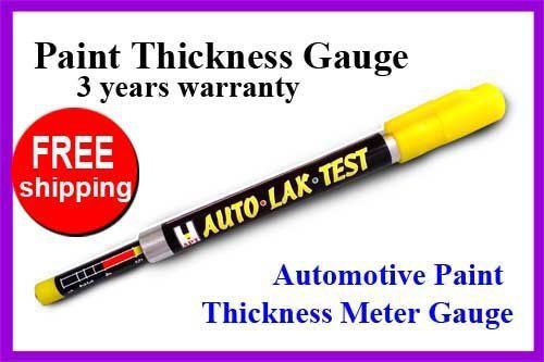 New Paint Thickness Meter Gauge Crash-test Check