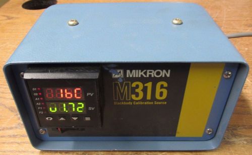 Mikron m316x blackbody calibration source 115vac for sale