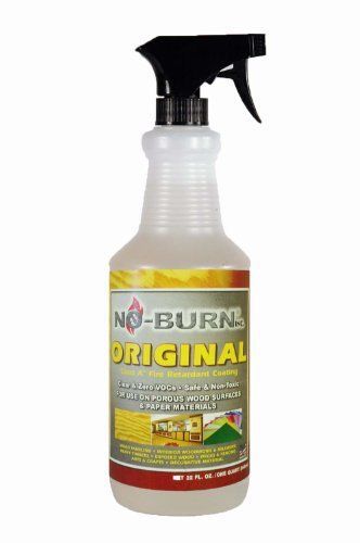 No-Burn 1102A Original Fire Retardant Spray, 32-Ounce...Free Shpping