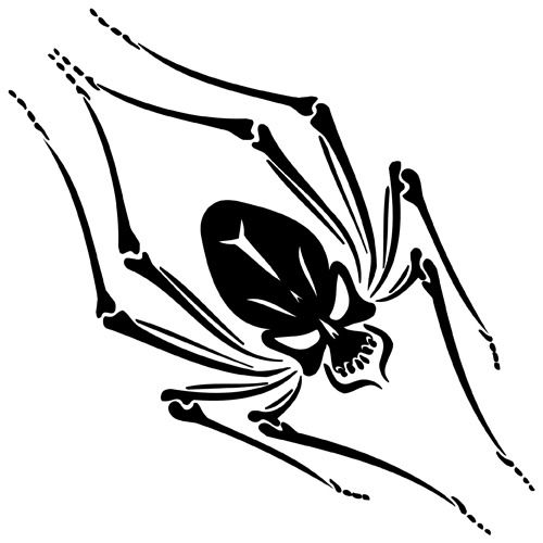 SPIDERS CLIPART-VINYL CUTTER PLOTTER-VECTOR CLIP ART CD