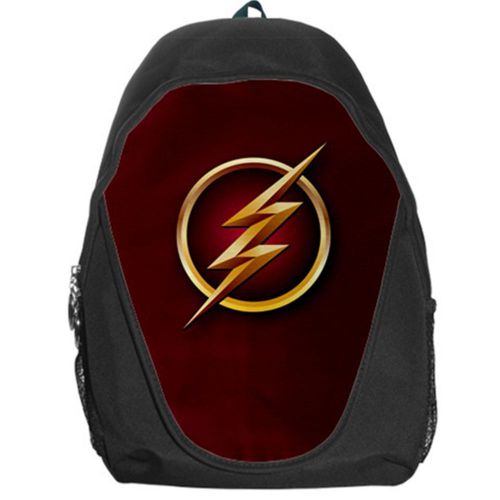 The flash dc comics superhero teen kids canvas school backpack bag rucksack for sale