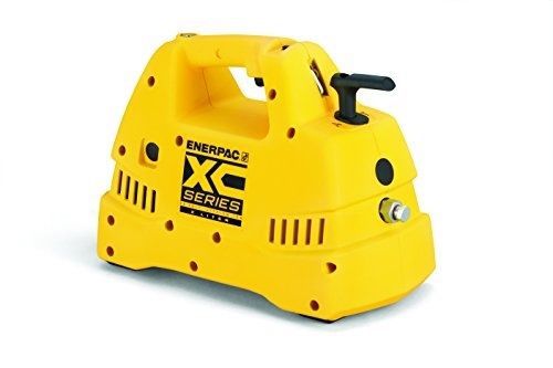 Enerpac XC1202M Cordless Hydraulic Pump, 2 Liter Oil Capacity, Yellow