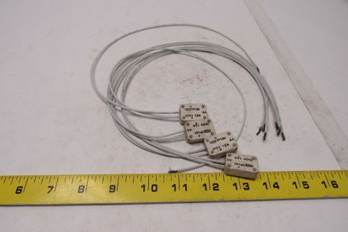 GTE TP120  Single End Lamp Light Bulb Socket 18IN White Wire 18GA/ULSF1 Lot of 4