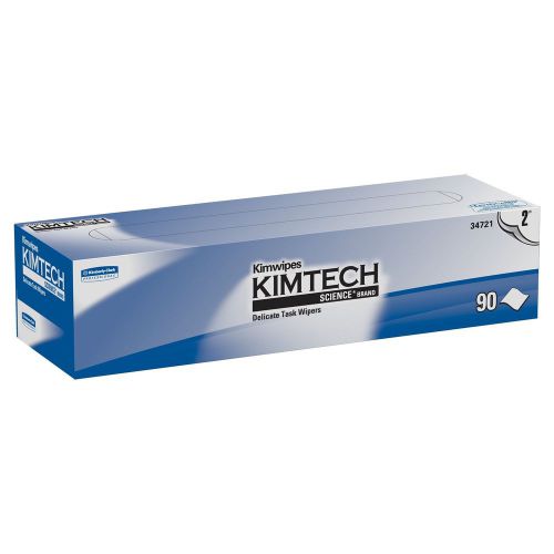 Kimwipes Delicate Task Kimtech Science Wipers (34721) White 2-PLY 15 Pop-Up B...