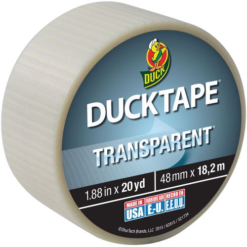 Transparent Duck Tape 1.88&#034;X20yd-Clear