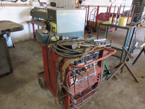 Used lincoln electric idealarc tig welder ac/dc tig250 water cooled single phase for sale