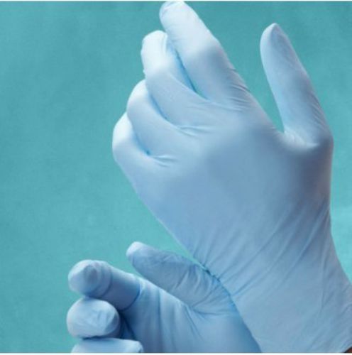 Adenna miracle blue nitrile powder free  gloves case of2000 or 1800 gloves for sale