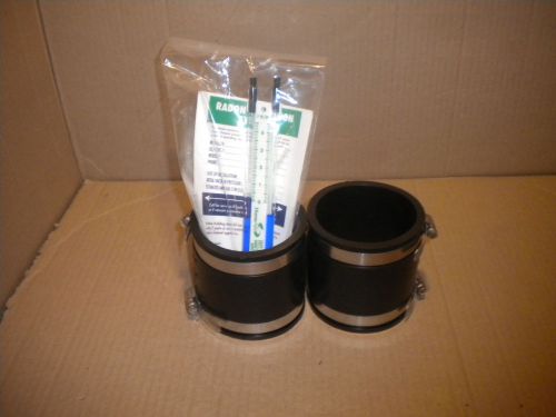 3x3 Radon Mitigation Fan Black Installation Kit