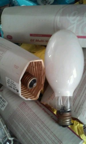 Lot of 4 GE 400W Watt METAL HALIDE MERCURY LAMP Light BULB